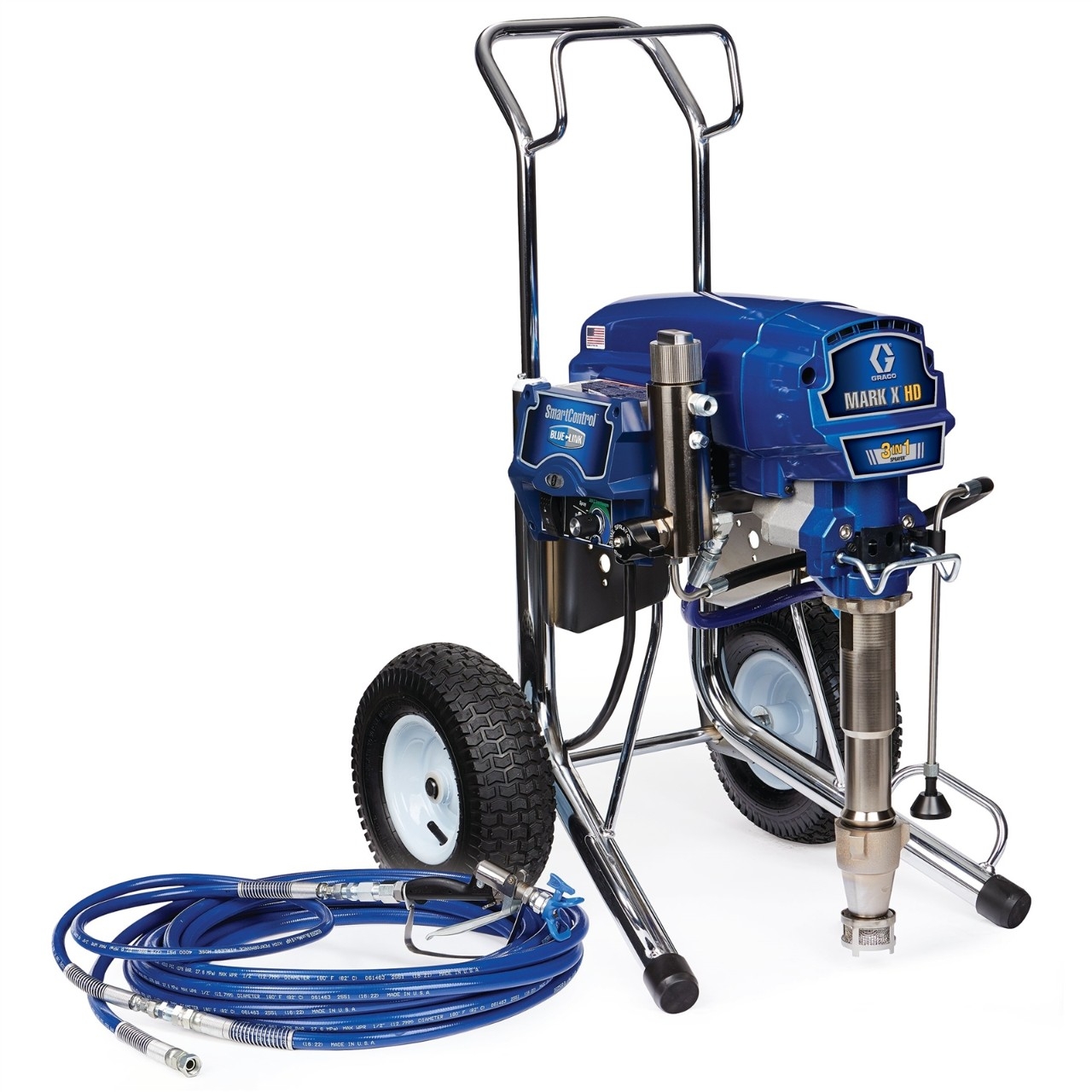 17E669  Pompa de zugravit, glet, airless, Graco Mark X HD, standard